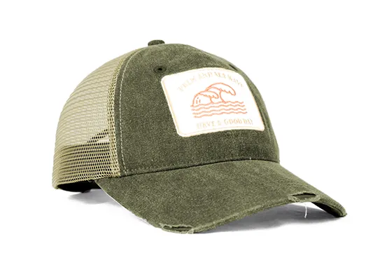 Blank Suede Mesh 5 Panel Trucker Hats Wholesale - 6710