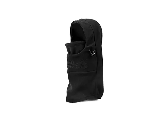 black fleece balaclava