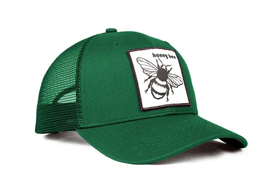 olive trucker hats with animal patches