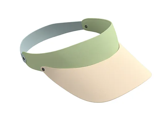 blue green pink sun visor