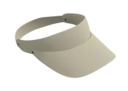 dark beige sun visor