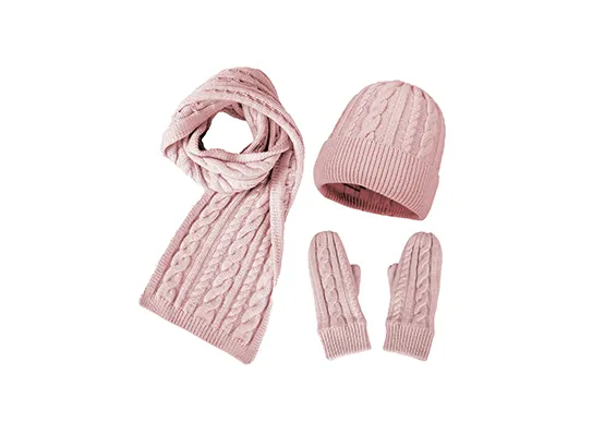 beanie and scarf set womens