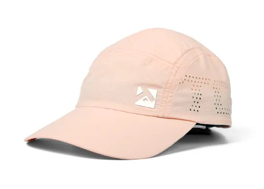 beige nylon camper cap