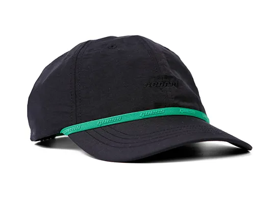 navy dad hat with rope