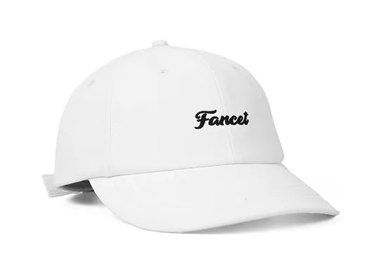 white quick dry baseball cap