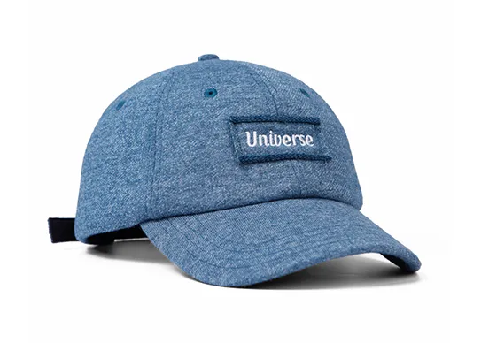 blue patch dad hat