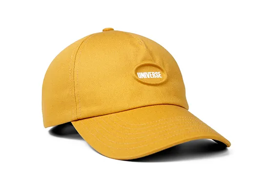 yellow 5 panel dad hat