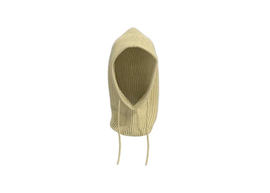 beige one hole balaclava