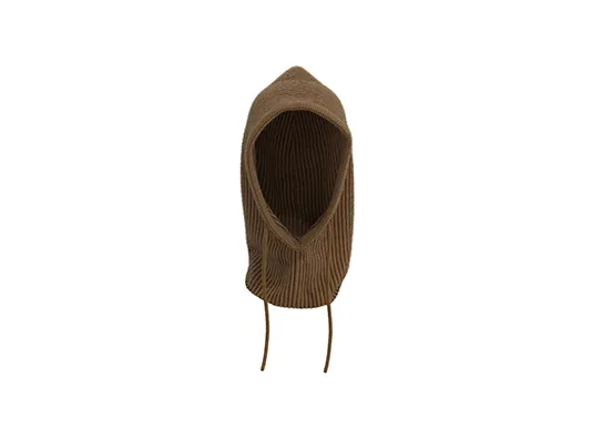 brown one hole balaclava