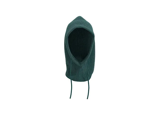 dark green one hole balaclava