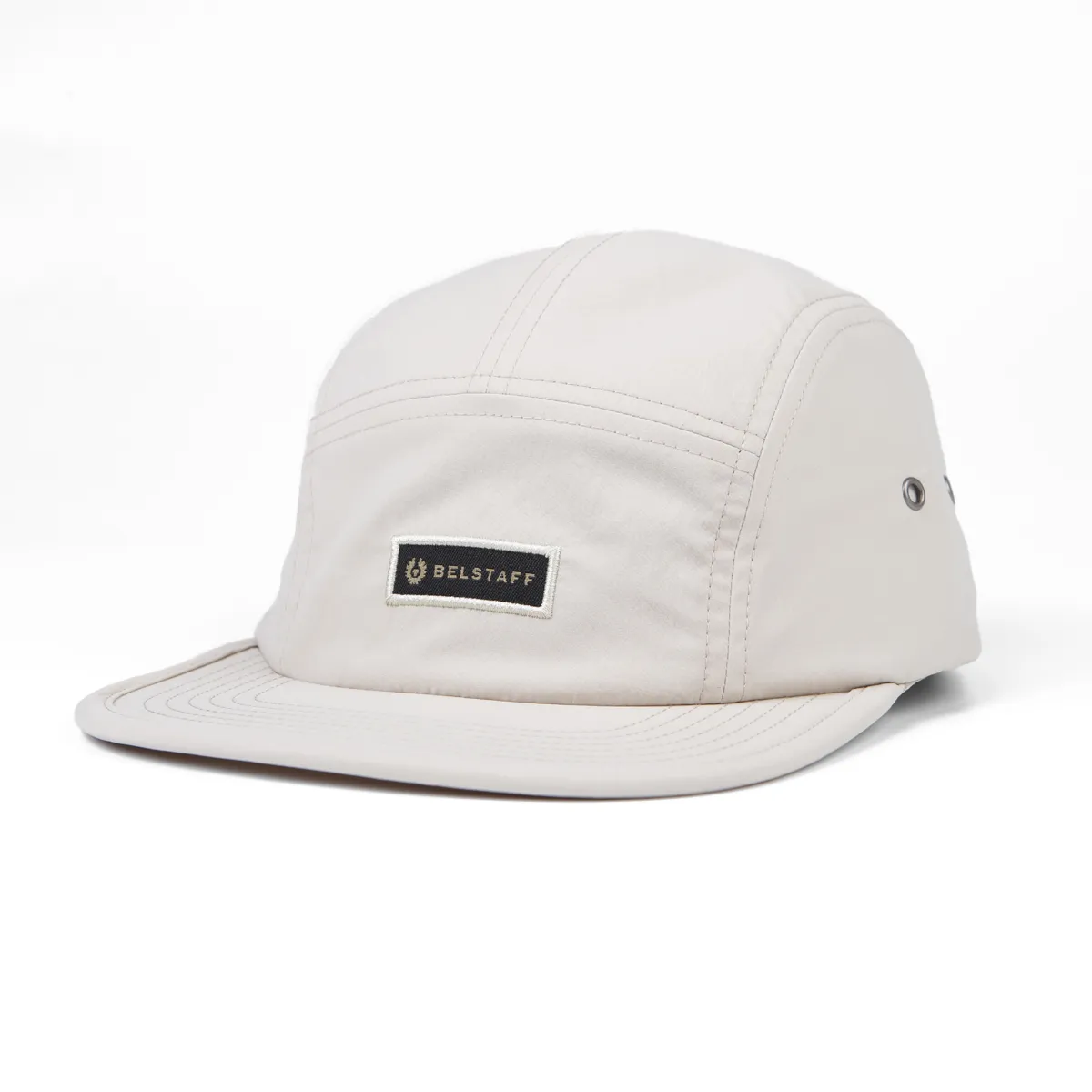 white camper cap