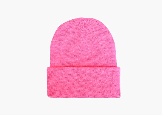 peach akids beanie