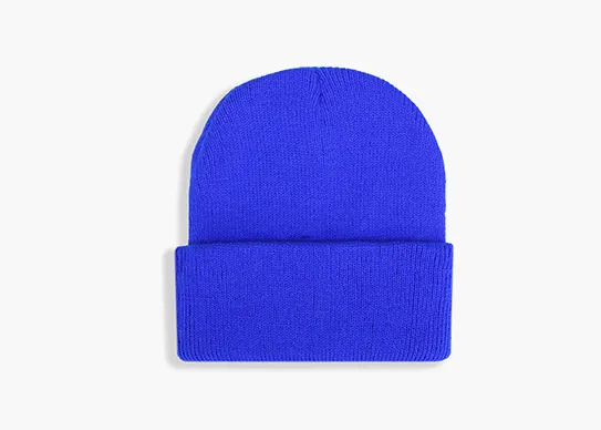 royal blue kids beanie