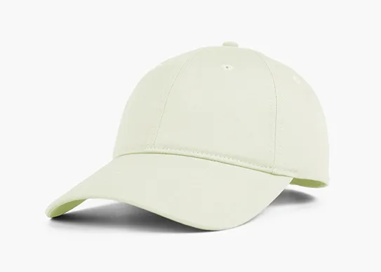 green unstructured dad hat