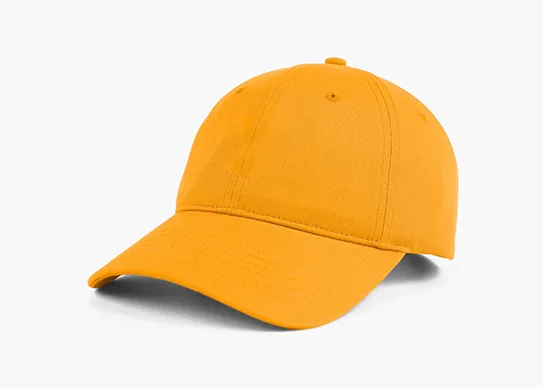 tan unstructured dad hat