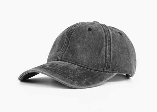 black distressed dad hat wholesale