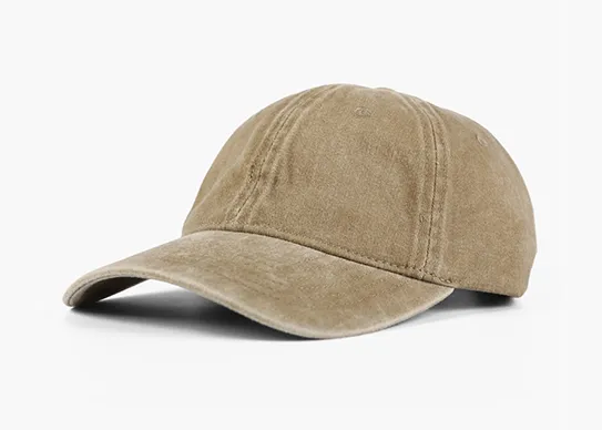 dark khaki distressed dad hat wholesale
