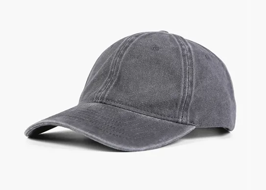 light grey distressed dad hat wholesale