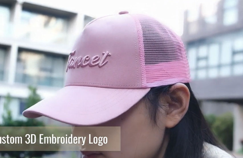 Custom Wholesale Suede Trucker Hats Caps Print Logo