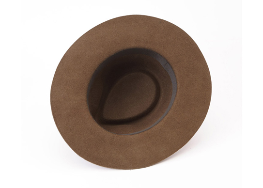 custom wide brim fedora