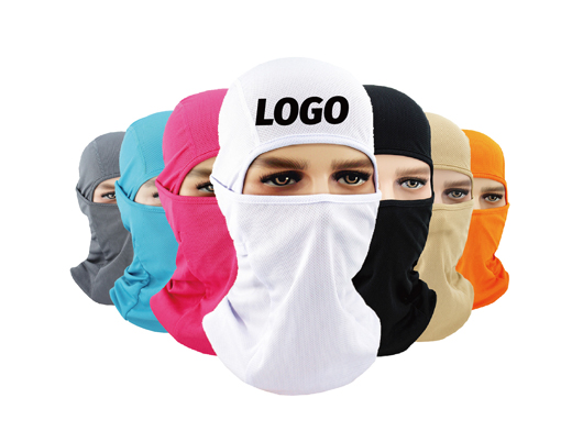 3 Hole Ful Face Ski Mask Embroider Custom Balaclava Riders Designer Patch