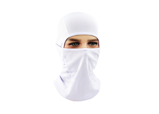 white balaclava