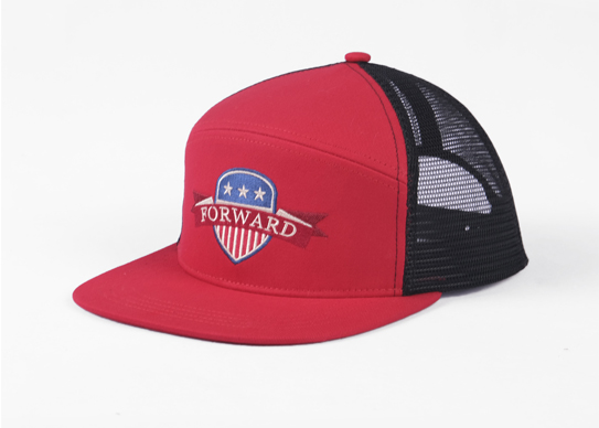 flat bill mesh snapback hats