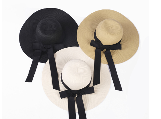 Straw beach hats wholesale 2025