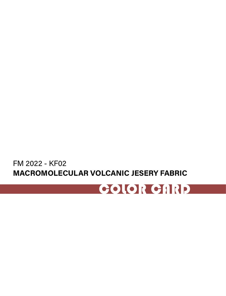 FM2022-KF02  Macromolecular Volcanic Jesery