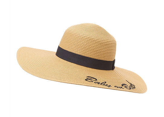 Custom Embroidered Straw Floppy Beach Hats Wholesale Manufacturer