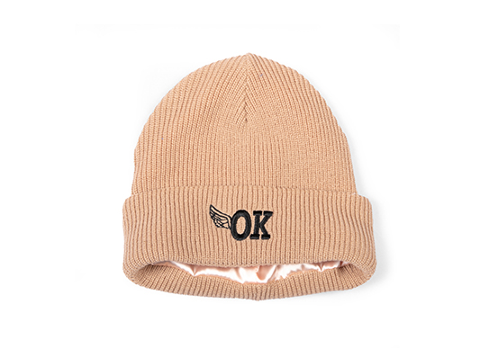 satin lined beanie