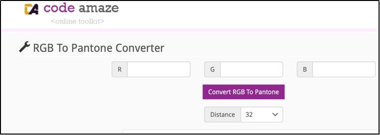 Convert Rgb to Pantone
