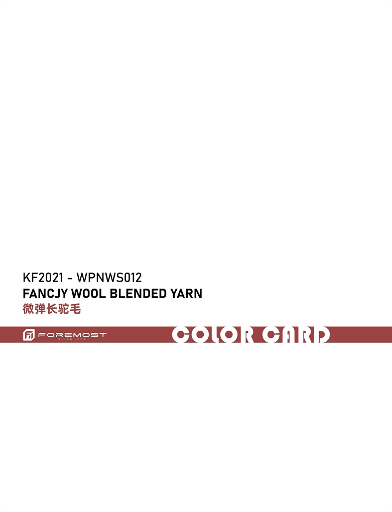 KF2021-WPNWS012 Fancjy Wool Blended Yarn