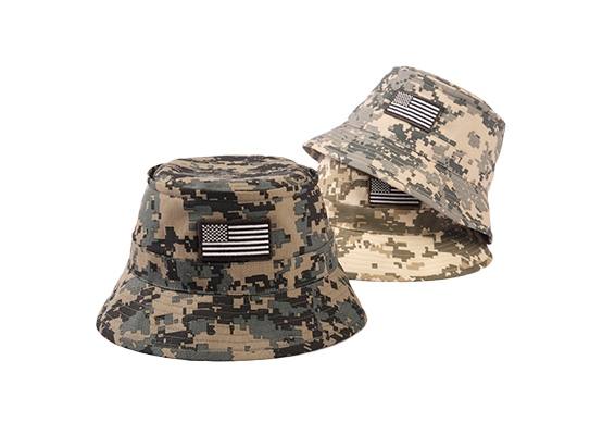 custom camo bucket hats