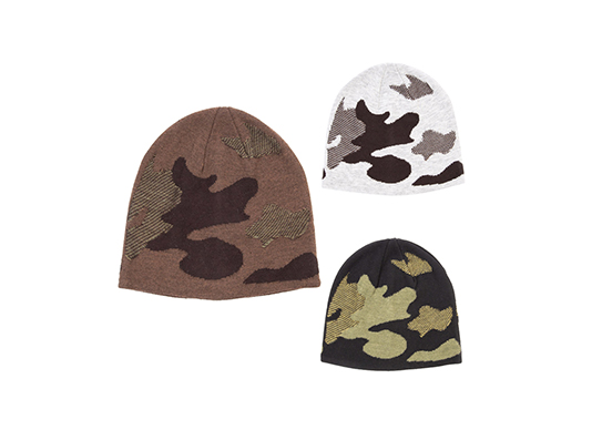 womens camo beanie