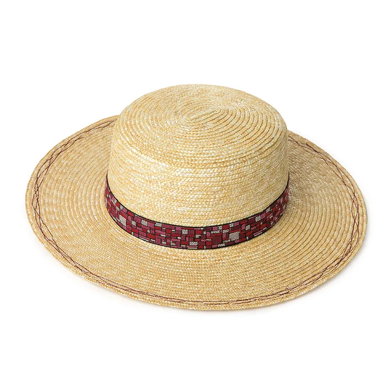 Wholesale Ladies Summer Hats - Patterned Fine Crochet Straw Hats Wholesale