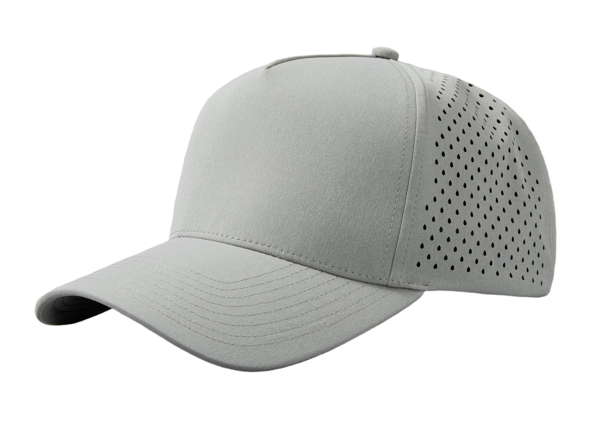 Custom Large 5 Panel Perforated Performance Snapback Golf Hat - 6526L