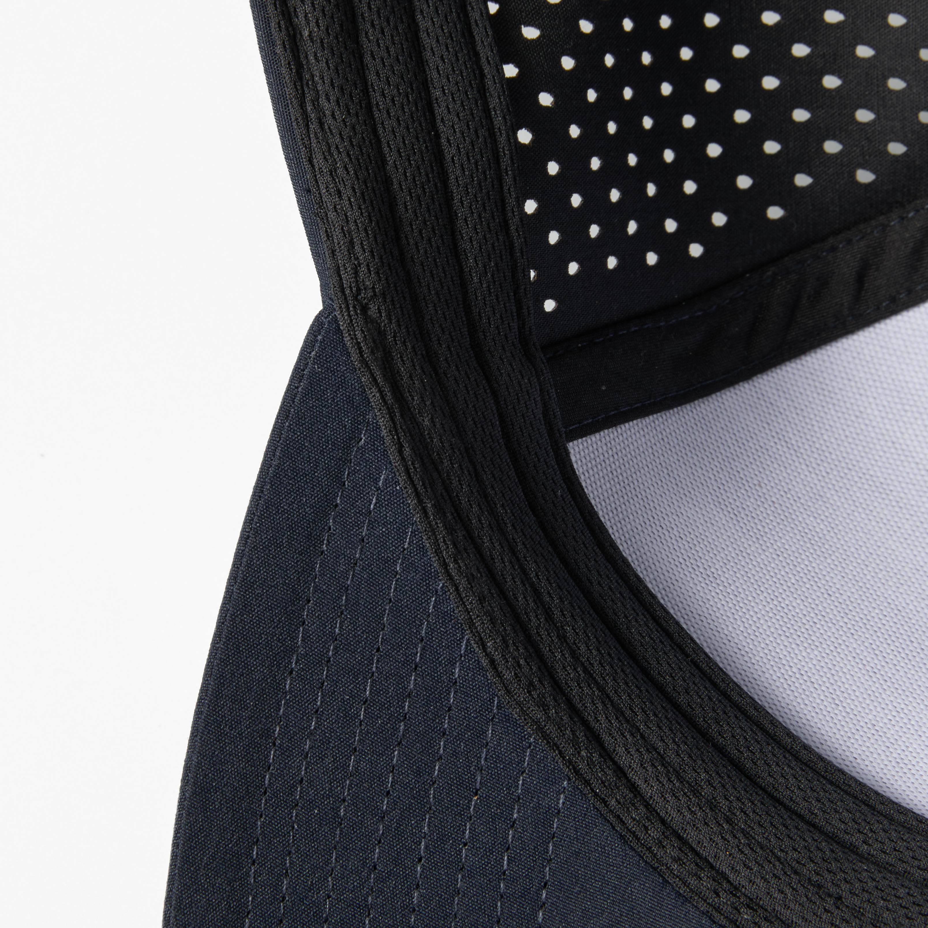 Custom Large 5 Panel Perforated Performance Snapback Golf Hat - 6526L