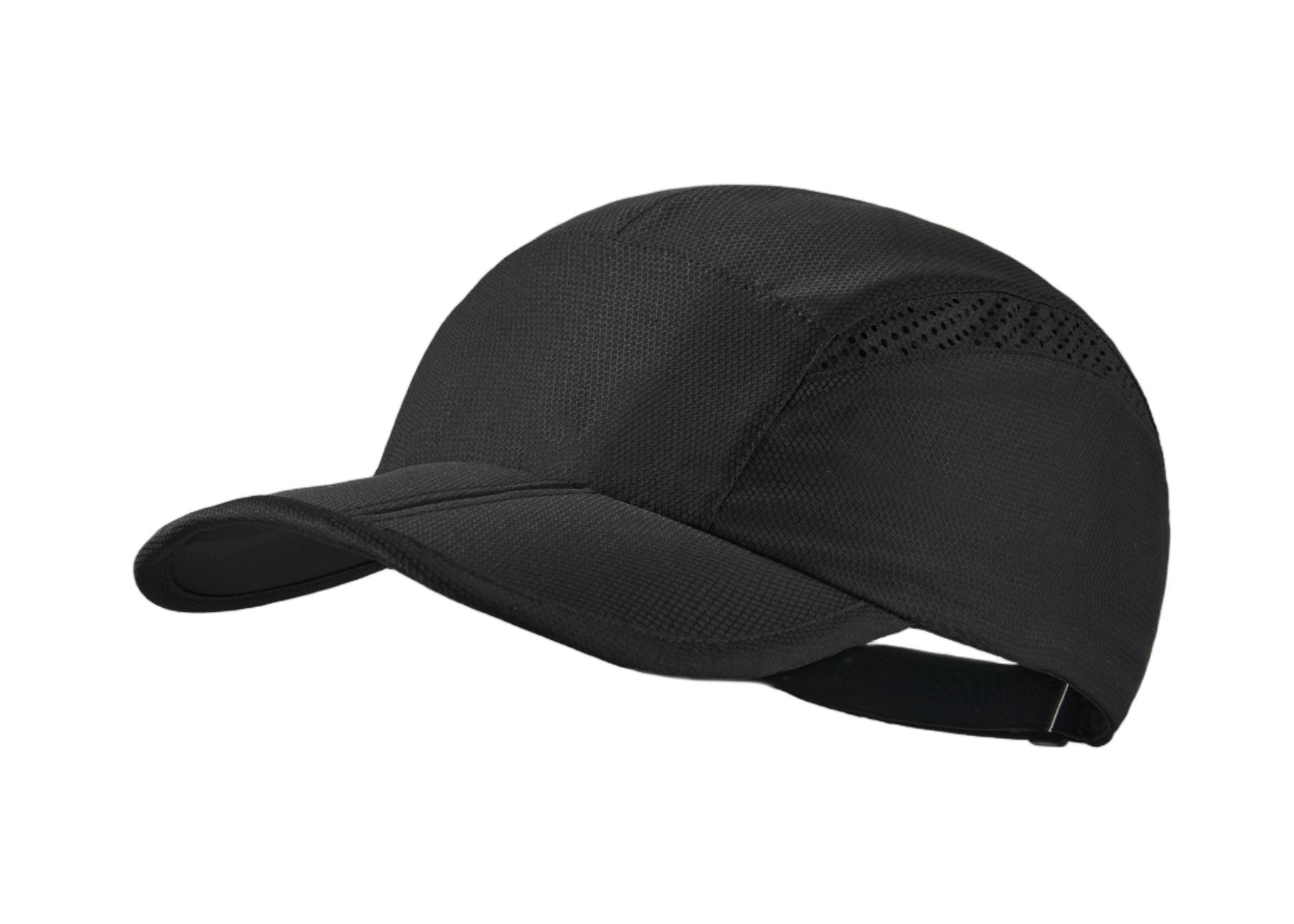 Custom Perforated Foldable Lightweight Running Cap - 5067
