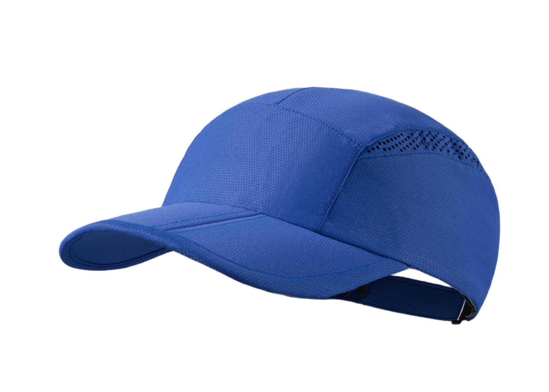 Custom Perforated Foldable Lightweight Running Cap - 5067