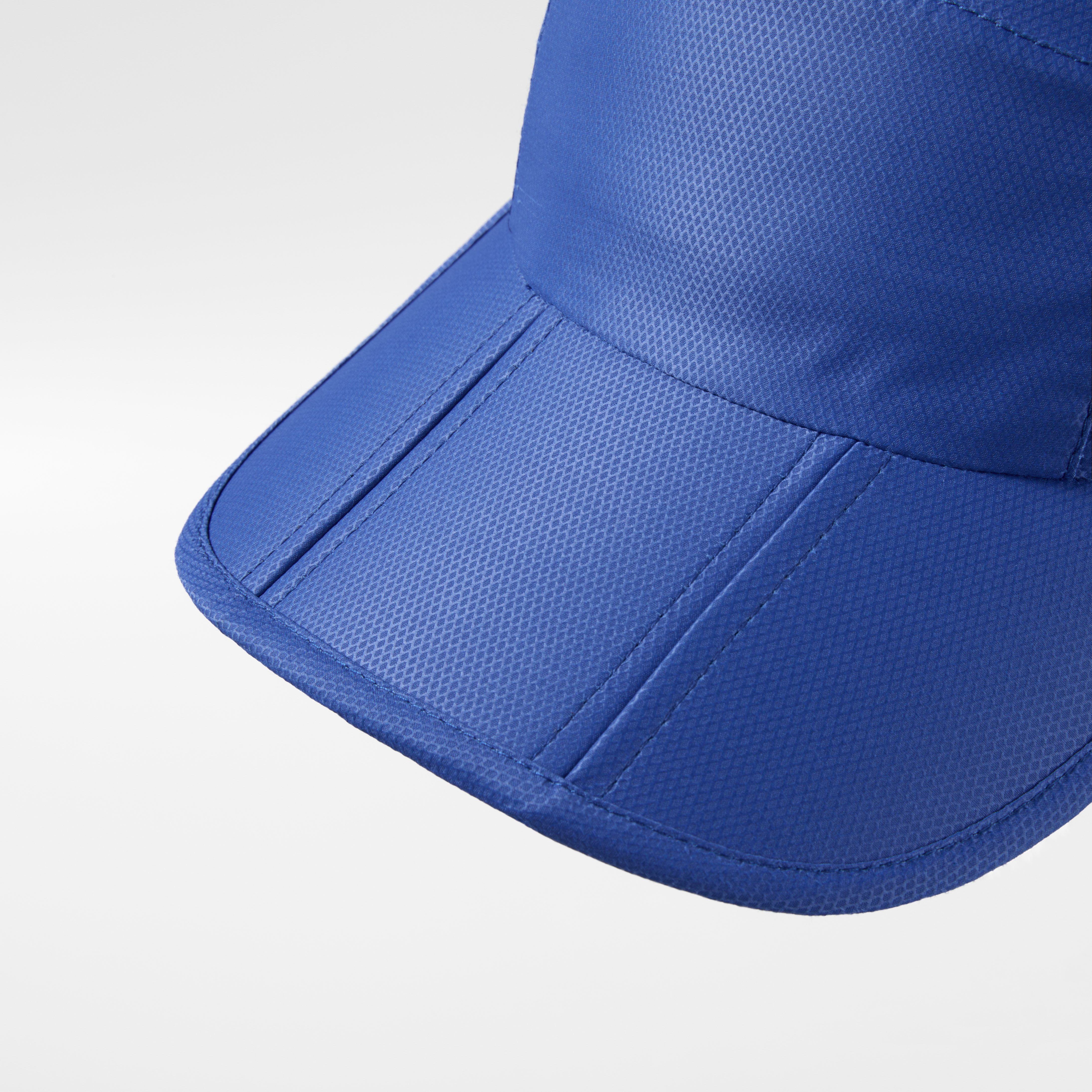 custom perforated foldable lightweight running cap top peak