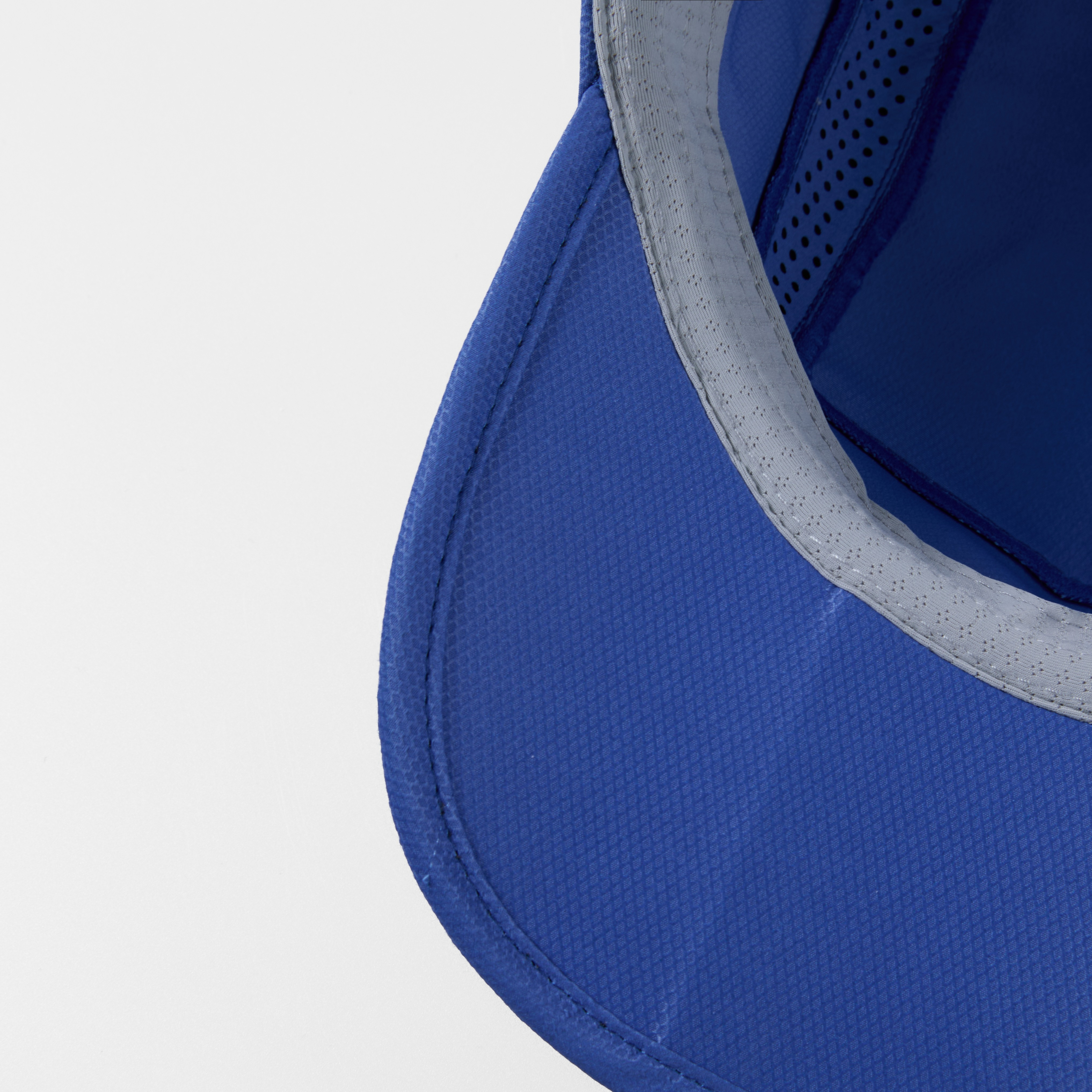 custom perforated foldable lightweight running cap under peak