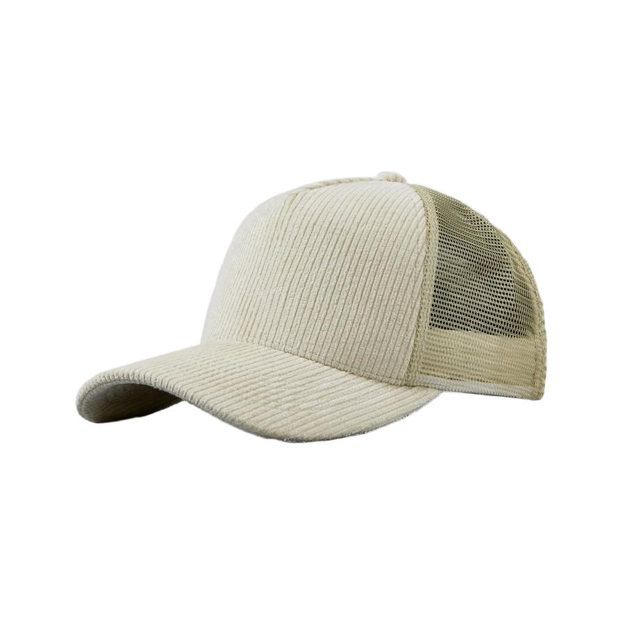 Custom 5 Panel Corduroy Trucker Hats Wholesale - 5129