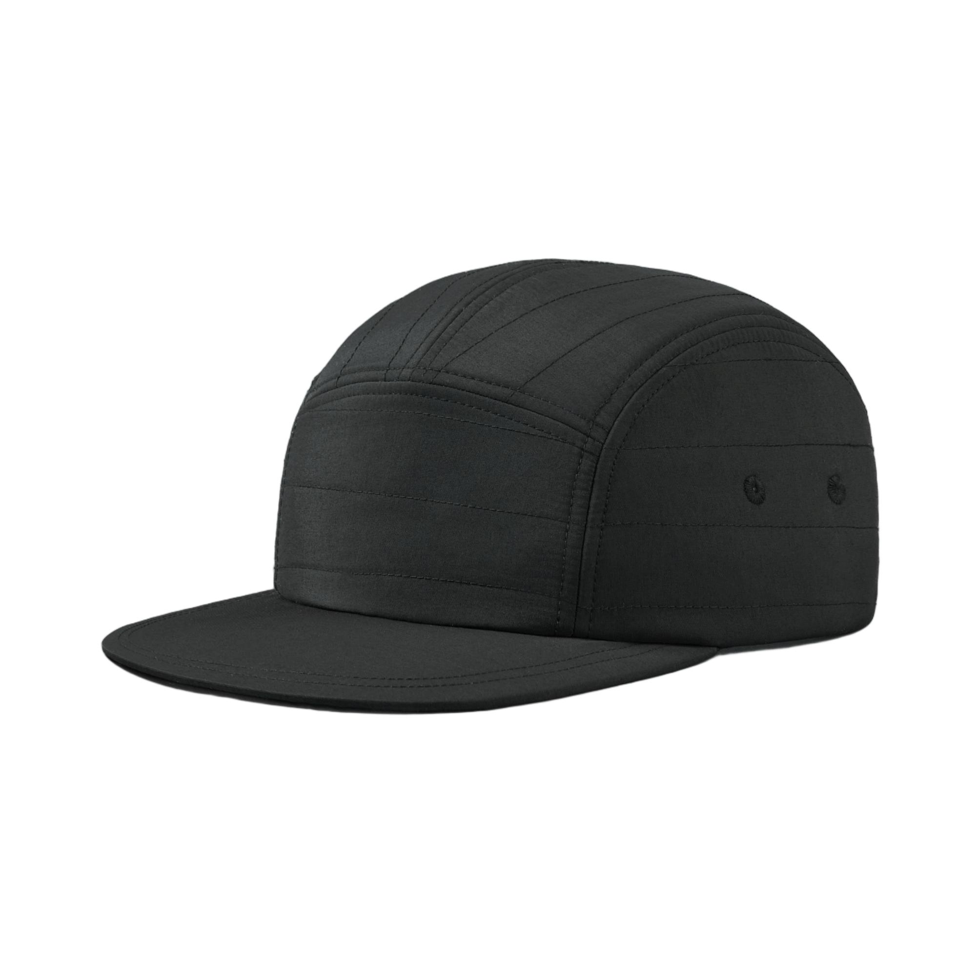 Custom 5 Panel Water Repellent Quilted Camper Cap for Winter - 5128