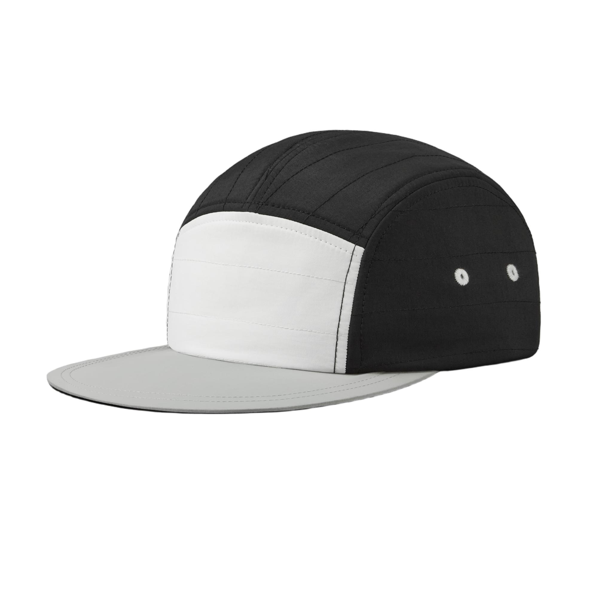 Custom 5 Panel Water Repellent Quilted Camper Cap for Winter - 5128