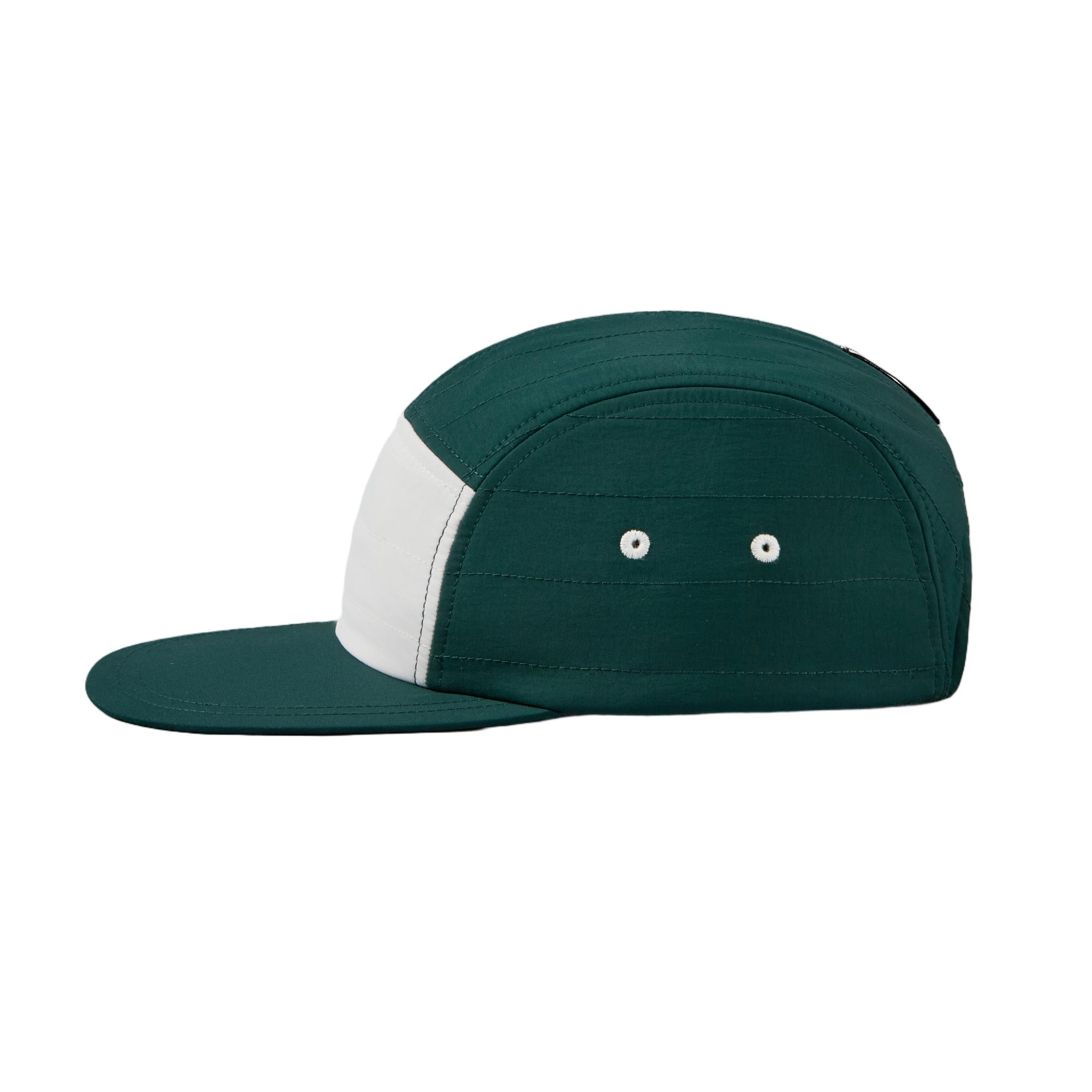 Custom 5 Panel Water Repellent Quilted Camper Cap for Winter - 5128