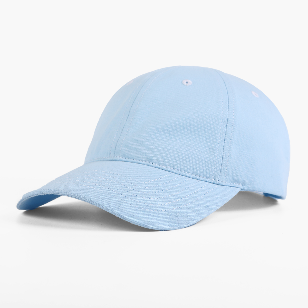 Custom Unstructured Low Profile Canvas Contrast Stitching Dad Hat - 6168