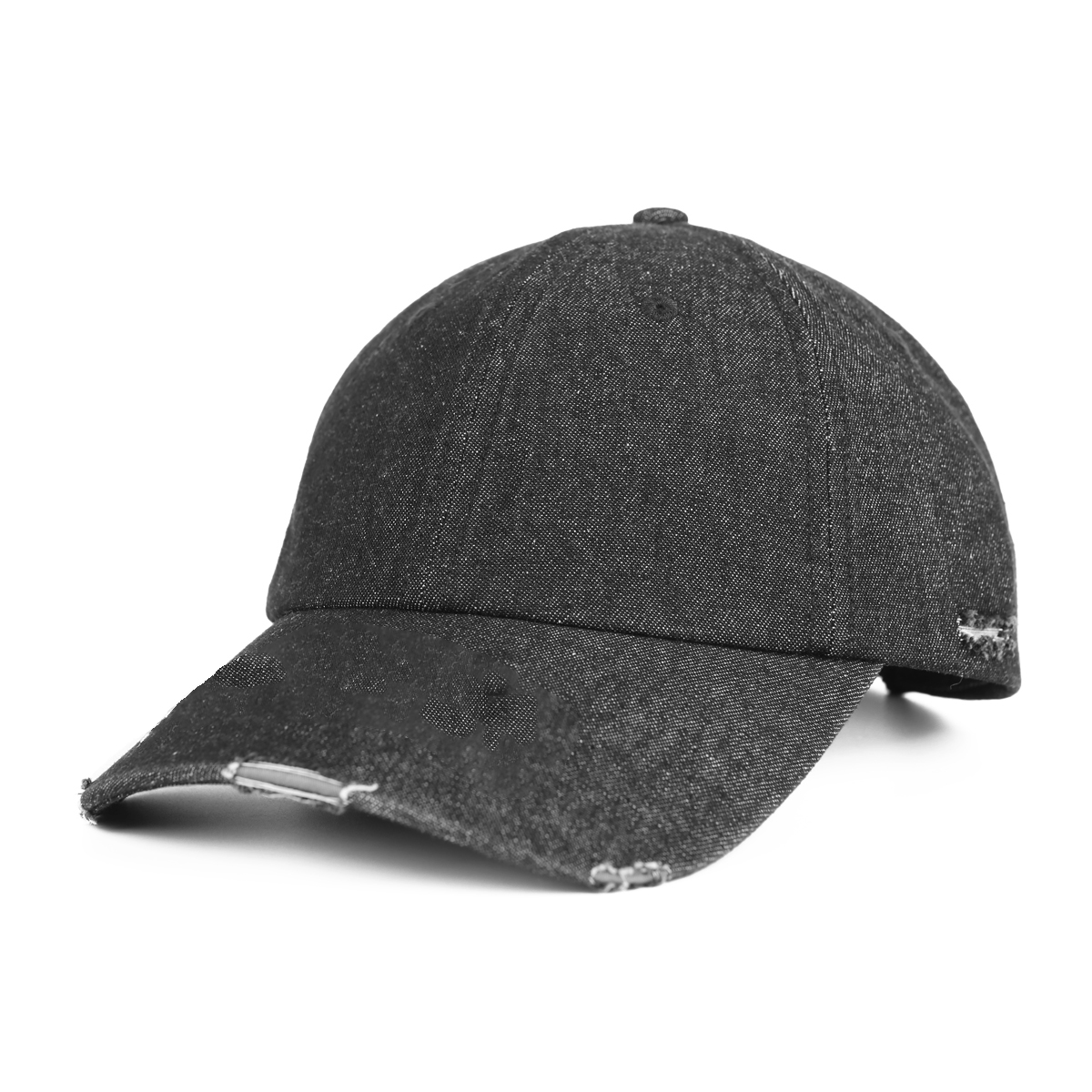 Custom Vintage Washed Denim Dad Caps - 6160